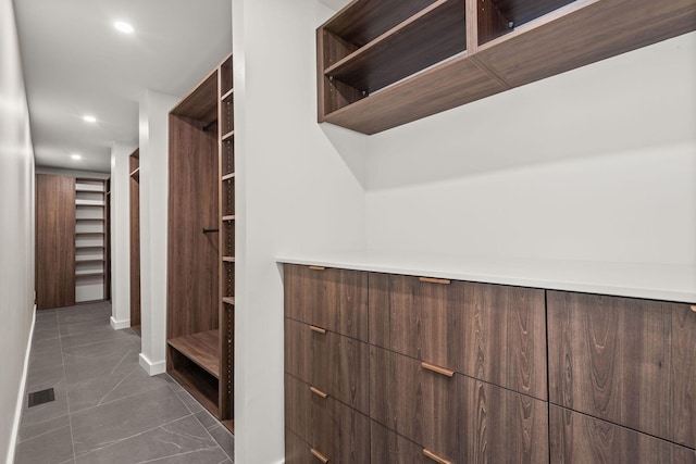 5040 Villa Crest Dr, Nashville, TN 37220 - spacious closet with marble finish flooring