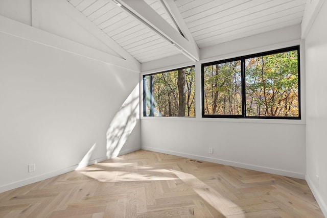 5040 Villa Crest Dr, Nashville, TN 37220 - empty room with baseboards and wooden ceiling