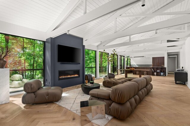 5040 Villa Crest Dr, Nashville, TN 37220 - community lobby with wooden ceiling