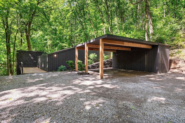 5040 Villa Crest Dr, Nashville, TN 37220 - view of patio with a view of trees