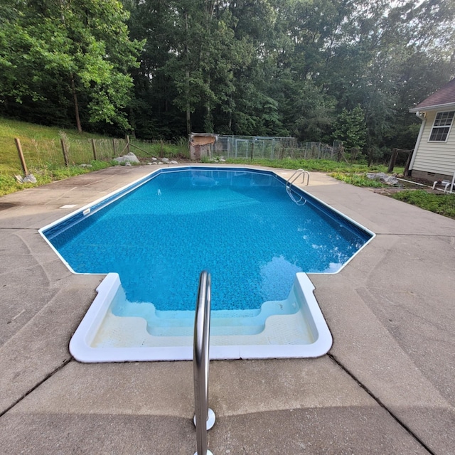 547 Grindstone Hollow Rd, Dickson, TN 37055 - view of swimming pool with a patio area