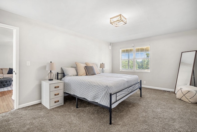 174 Hickory Ln, Jacksboro, TN 37757 - carpeted bedroom with baseboards