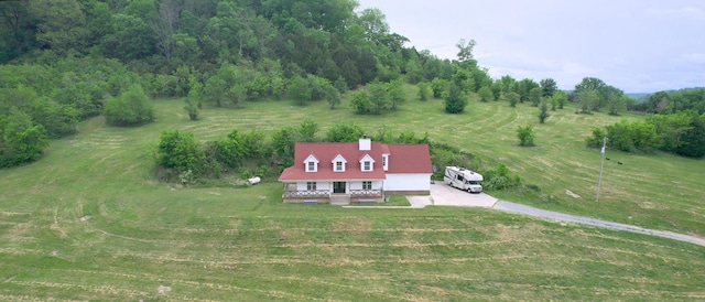 1344 French Brantley Rd, Wartrace, TN 37183 - aerial view of sparsely populated area featuring a forest