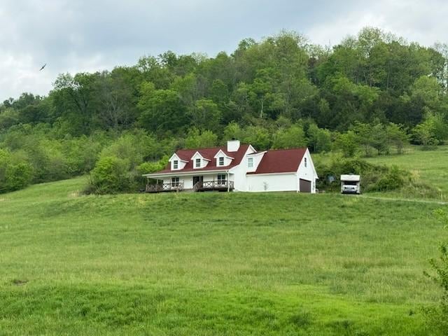 1344 French Brantley Rd, Wartrace, TN 37183 - exterior space featuring a heavily wooded area