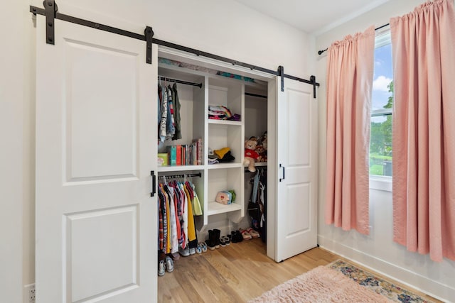 view of closet