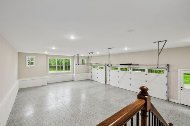 8020 Traditions Ln, Columbia, TN 38401 - garage featuring recessed lighting and baseboards