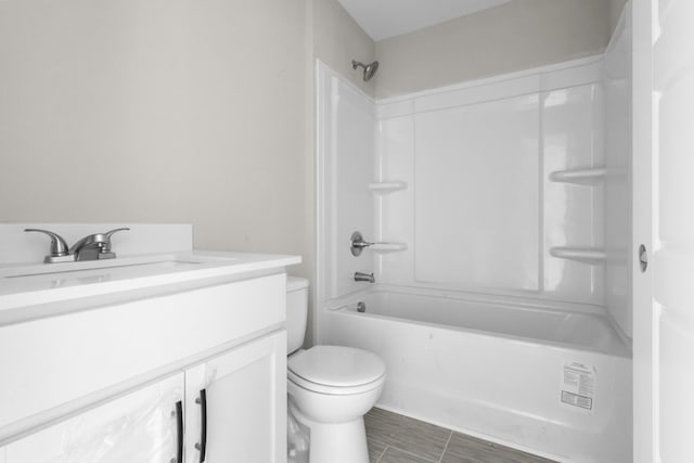 1005 Cherry Acres Dr, Clarksville, TN 37042 - full bathroom with toilet,  shower combination, and vanity