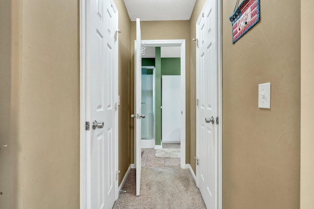 100 Treeann Ln, Ringgold, GA 30736 - hallway with light colored carpet and baseboards
