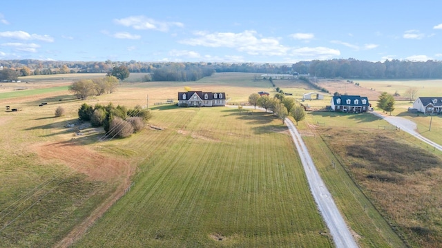 1883 Sawgrass Ln, Chapel Hill, TN 37034 - drone / aerial view with a rural view