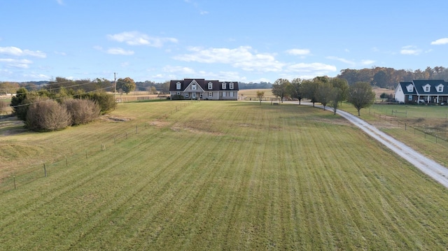1883 Sawgrass Ln, Chapel Hill, TN 37034 - view of yard with fence and a rural view