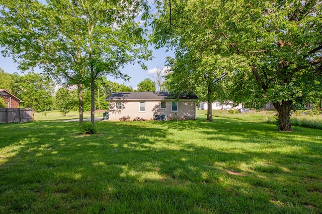 102 Lakeside Dr, Columbia, TN 38401 - view of yard with fence