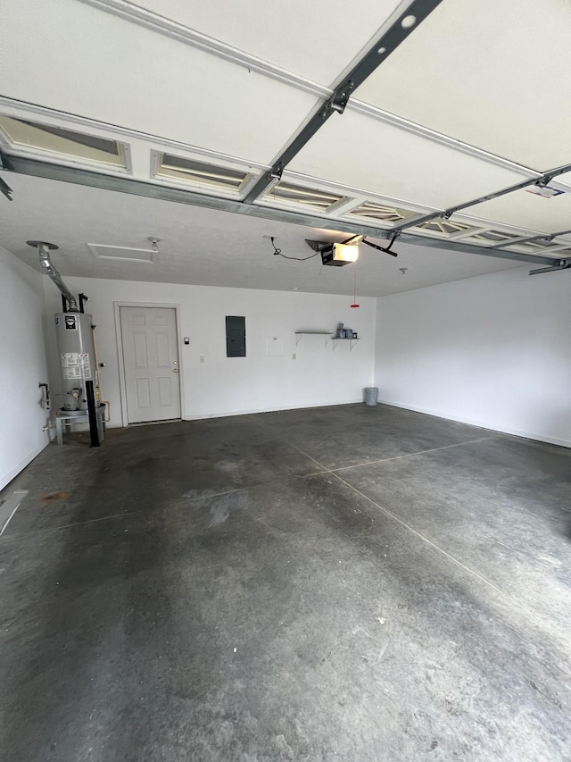 800 Browns Ln Unit L2, Gallatin, TN 37066 - garage with electric panel, water heater, and a garage door opener