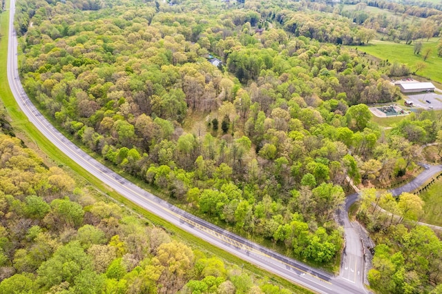 1331 Hutcheson Ln, Clarksville, TN 37040 - bird's eye view featuring a wooded view