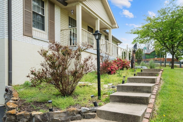 93 Hilltop Dr, Columbia, TN 38401 - exterior space featuring stairs