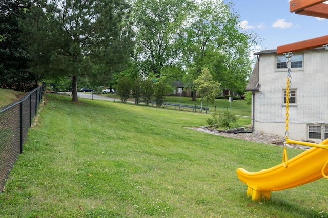 93 Hilltop Dr, Columbia, TN 38401 - view of yard featuring fence and a playground