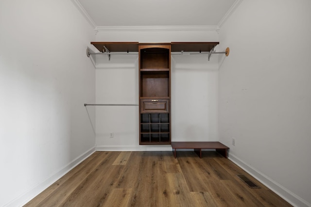 830 Blakemore Rd, Dickson, TN 37055 - spacious closet with visible vents and wood finished floors