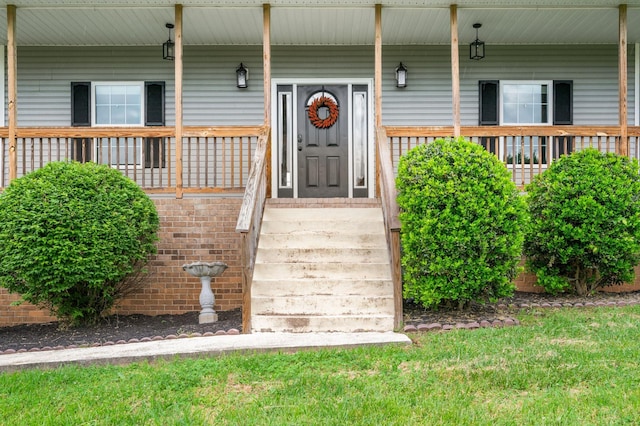 830 Blakemore Rd, Dickson, TN 37055 - entrance to property featuring a porch