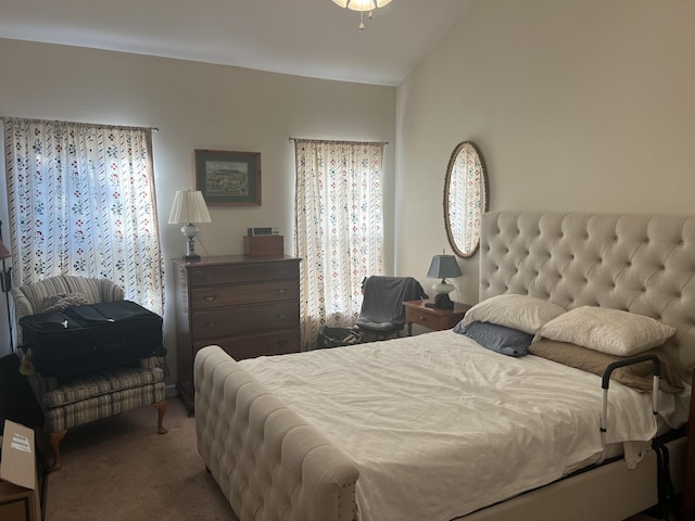1101 Downs Blvd Unit K101, Franklin, TN 37064 - carpeted bedroom featuring lofted ceiling