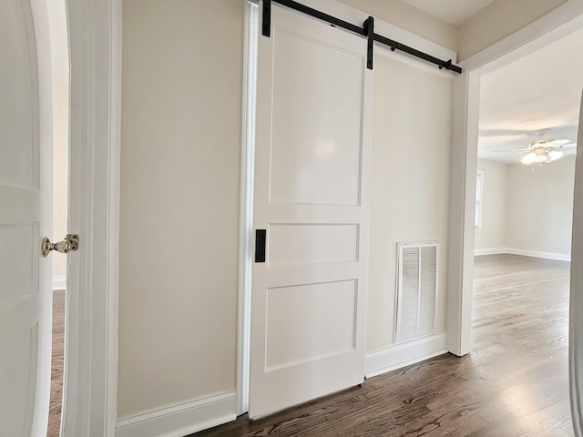 closet with visible vents