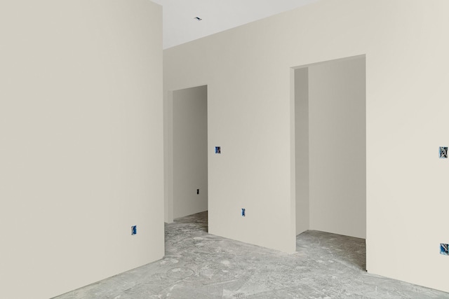 view of empty room
