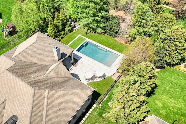 9710 Onyx Ln, Brentwood, TN 37027 - bird's eye view