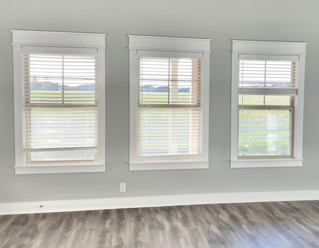details with wood finished floors