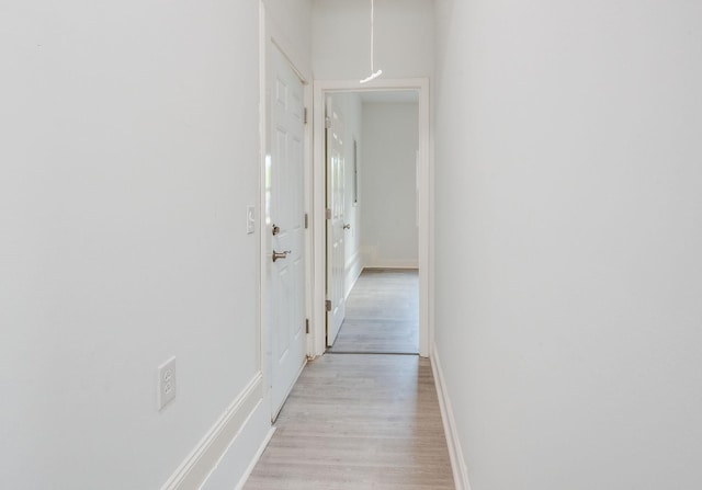 117 Apollo Ct W, Antioch, TN 37013 - hallway with baseboards and light wood finished floors