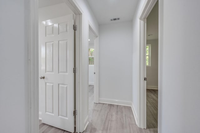 117 Apollo Ct W, Antioch, TN 37013 - hallway with visible vents, plenty of natural light, and light wood finished floors