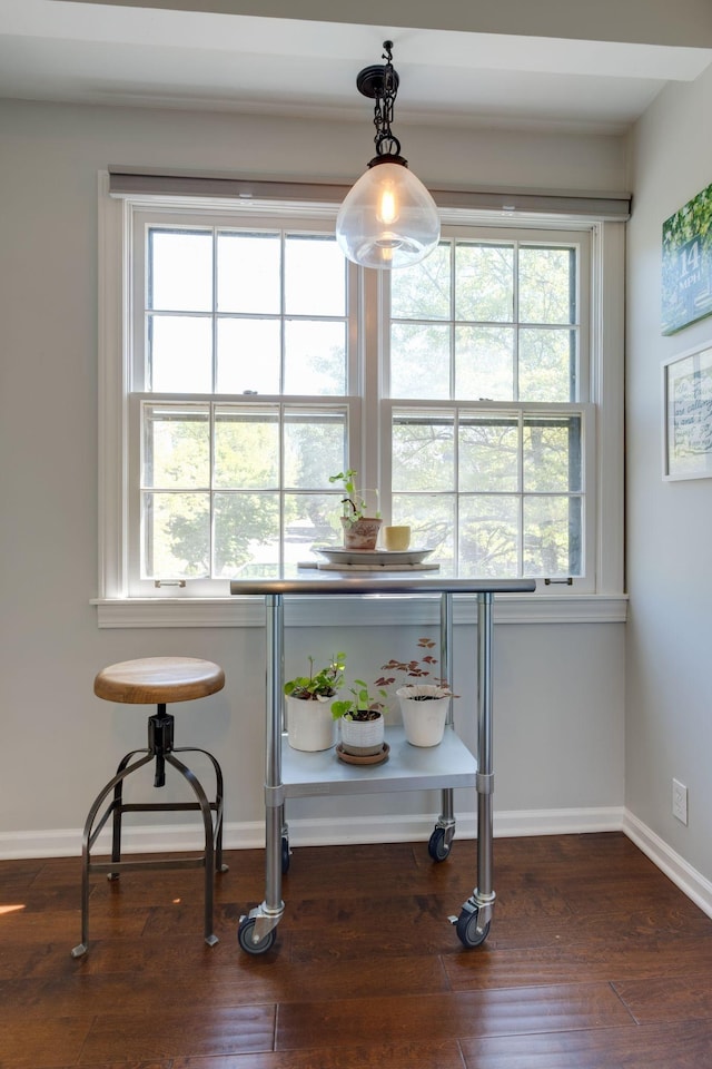 231 Westchase Dr, Nashville, TN 37205 - dining space with wood finished floors and baseboards