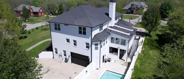 aerial view