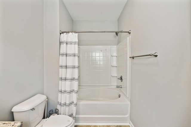 411 Barbaro Ct, Burns, TN 37029 - bathroom with shower / bath combo and toilet