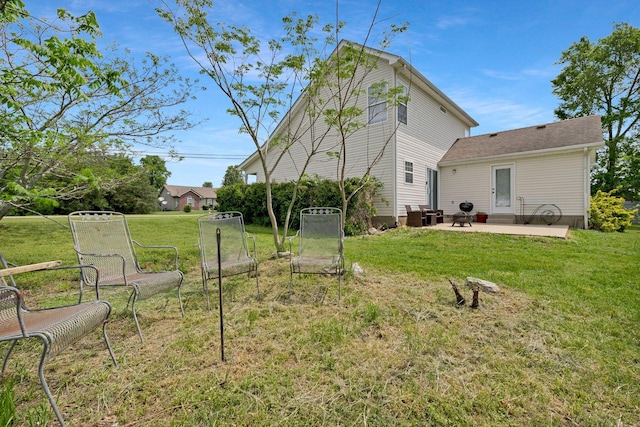 517 Wildwood Dr, Smyrna, TN 37167 - back of house with a lawn and a patio area