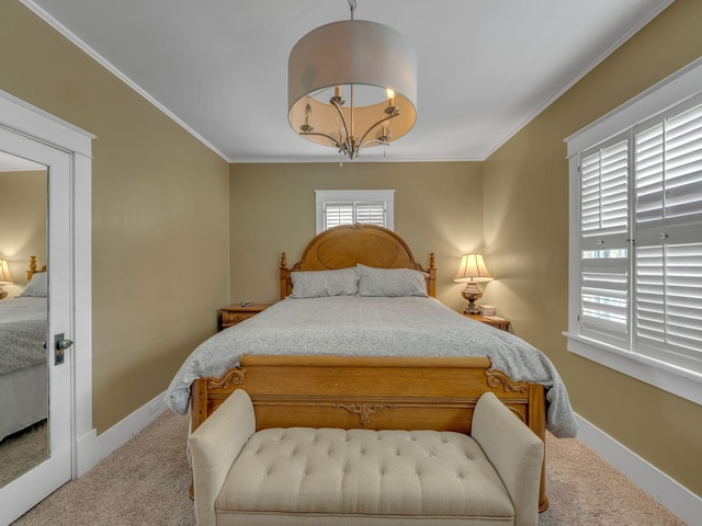 609 W Main St, Waverly, TN 37185 - bedroom featuring carpet floors, ornamental molding, and baseboards