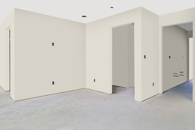 2145 Cason Ln, Murfreesboro, TN 37128 - empty room with unfinished concrete floors