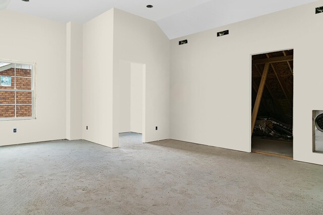 2145 Cason Ln, Murfreesboro, TN 37128 - empty room with lofted ceiling