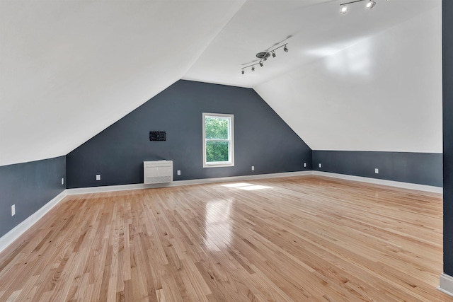 1012 Carrs Creek Blvd, Greenbrier, TN 37073 - bonus room featuring baseboards, vaulted ceiling, and wood finished floors
