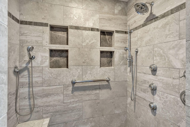 1012 Carrs Creek Blvd, Greenbrier, TN 37073 - interior details with a tile shower