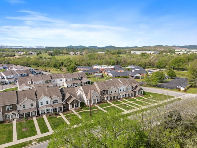 4325 Ashland City Hwy Unit 8, Nashville, TN 37218 - birds eye view of property with a residential view and a mountain view