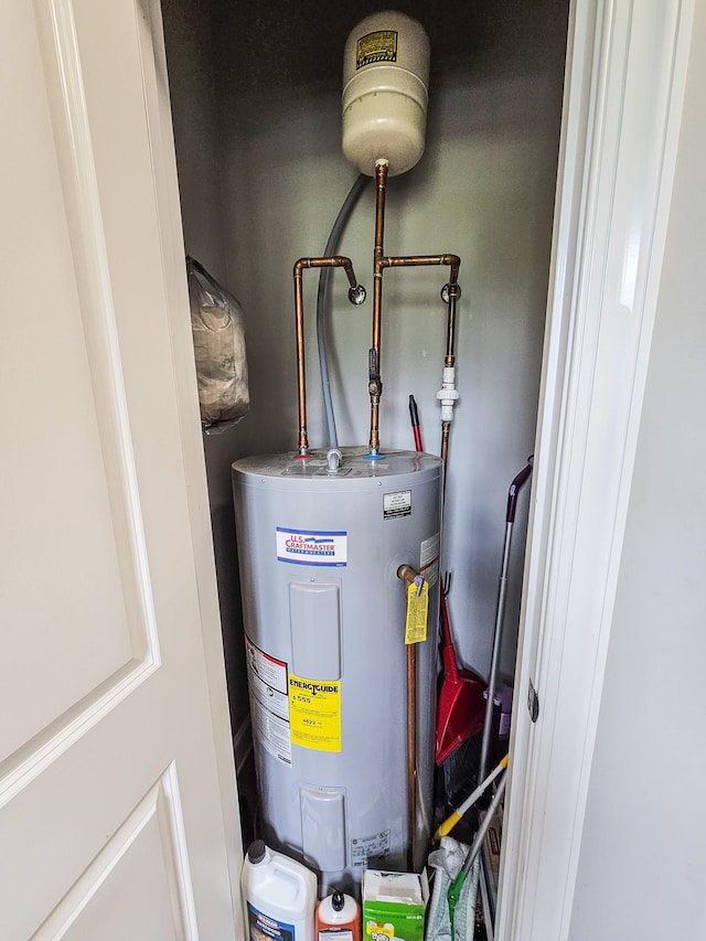 2971 Ownby Rd, Lewisburg, TN 37091 - utility room featuring water heater