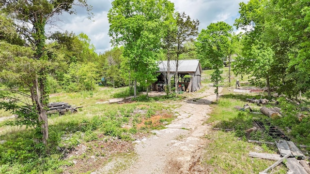 2971 Ownby Rd, Lewisburg, TN 37091 - view of yard featuring an outdoor structure