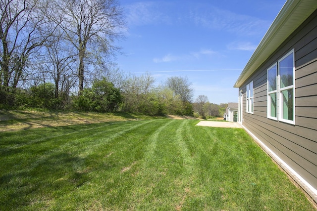 view of yard