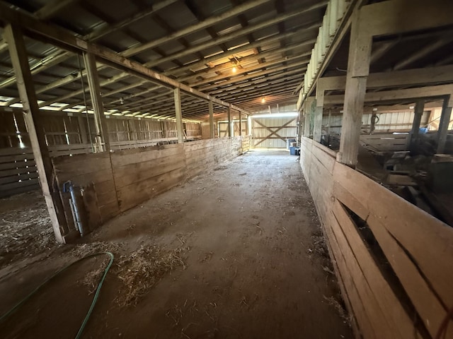 view of stable