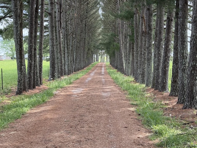 view of road