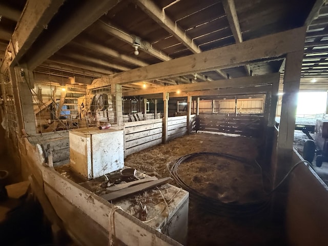 view of stable