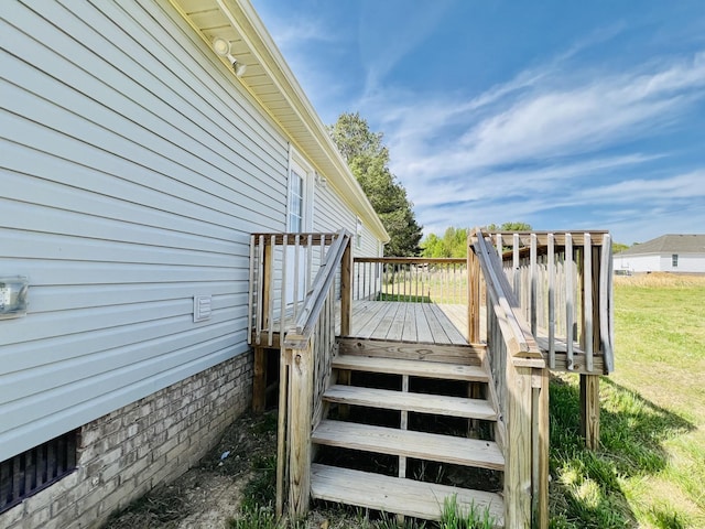 436 White Rd, Leoma, TN 38468 - view of deck