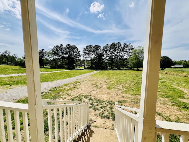 436 White Rd, Leoma, TN 38468 - view of yard featuring a rural view
