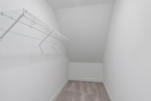 1209 Janie Sue Ct, Lebanon, TN 37087 - spacious closet featuring carpet and vaulted ceiling