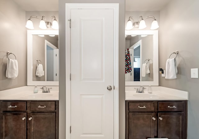 6006 Trotwood Ln, Spring Hill, TN 37174 - full bathroom featuring a sink and two vanities