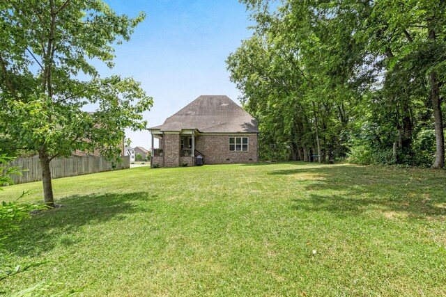 6006 Trotwood Ln, Spring Hill, TN 37174 - view of yard with fence