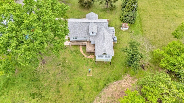 drone / aerial view